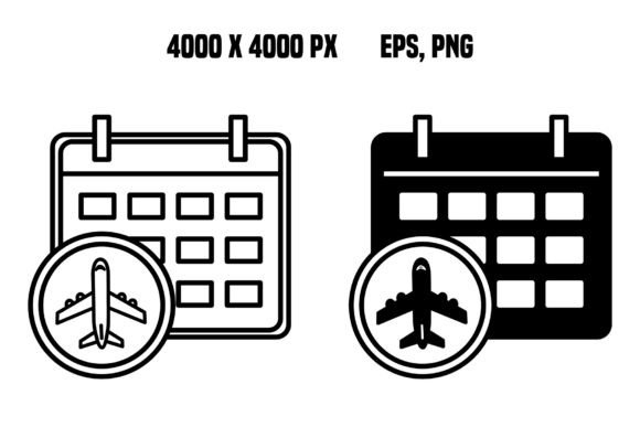 Booking Icons: Essential Travel Vector Graphics