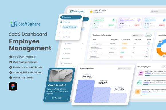 Employee Management Admin Dashboard Guide