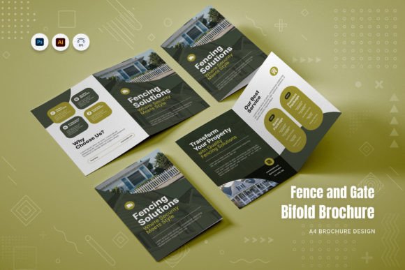 Fence and Gate Bifold Brochure: A Strategic Tool for Professional Branding