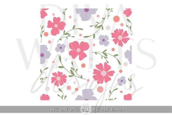 Floral Seamless Pattern SVG: Design Essentials