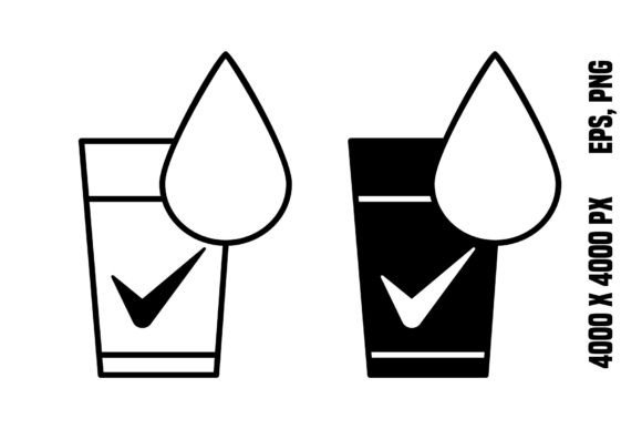 Fresh Water Icons: Eco-Friendly Design Assets