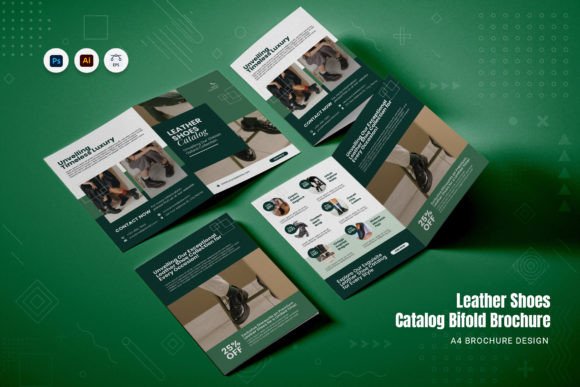 Leather Shoes Catalog Bifold Brochure: A Practical Guide for Designers and Business Owners