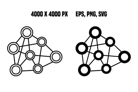 Neural Network Icons: Visualizing the Future of Artificial Intelligence