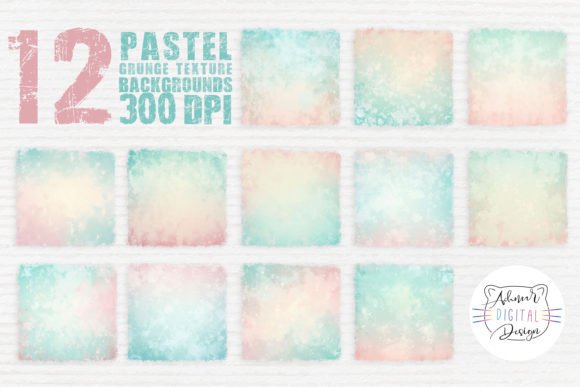 Pastel Grunge Texture Backgrounds