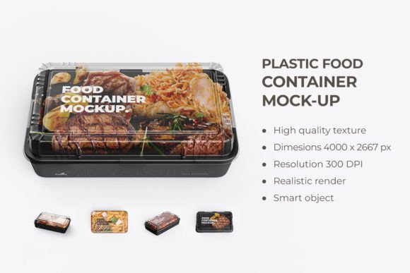 Revolutionizing Ready Meal Branding with the Food Container PSD Mockup