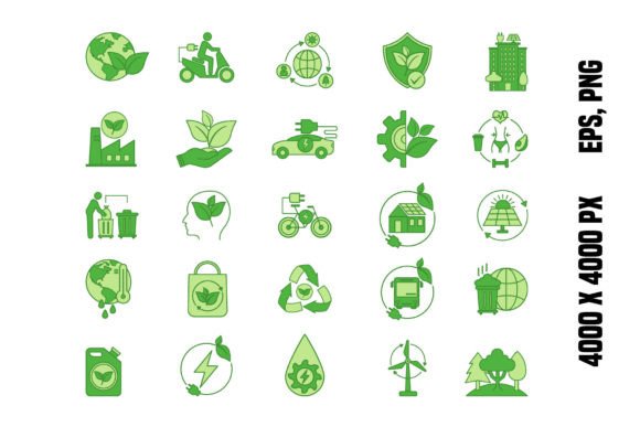 Visualizing Sustainability: How the Green Ecology Icons Set Transforms Modern Web Narratives