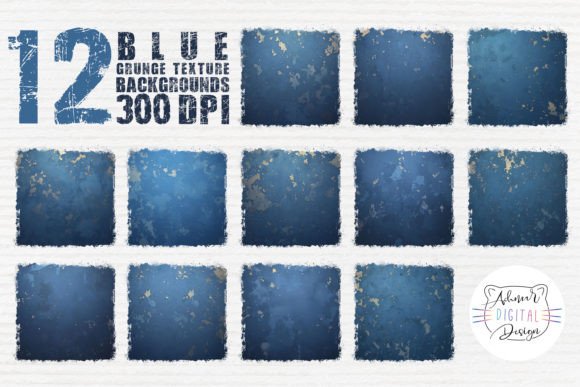 Welcome to our Blue Grunge Texture Backgrounds Collection: A Modern Vintage Revolution